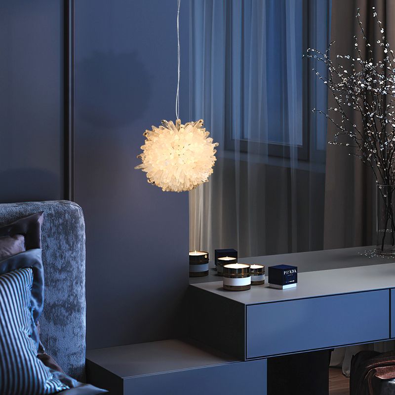 Luxury Crystal Cluster Pendant Light - detail 4