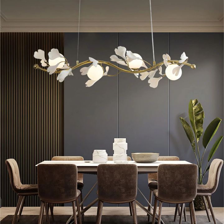 Ginkgo Glass Chandelier - detail 6
