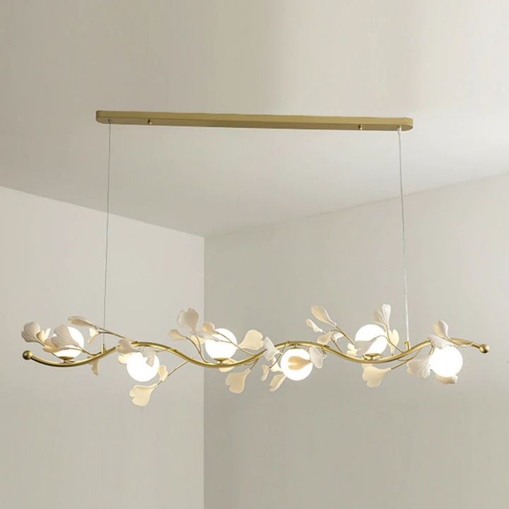 Ginkgo Glass Chandelier - detail 3