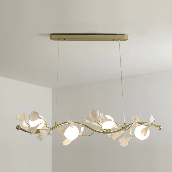 Ginkgo Glass Chandelier - detail 2