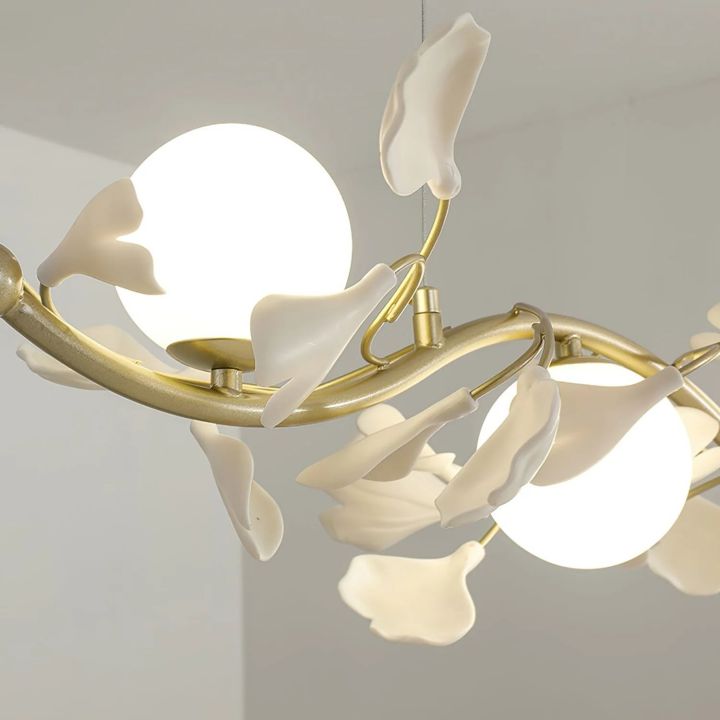 Ginkgo Glass Chandelier - detail 7