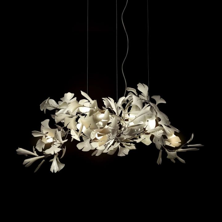 Ceramic Ginkgo Luxury Chandelier Style G - detail 6