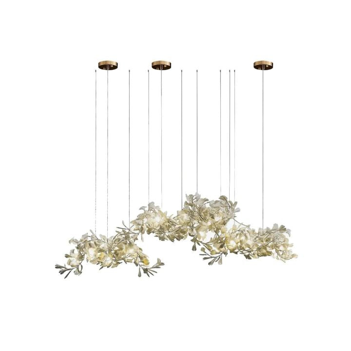 Ceramic Ginkgo Luxury Chandelier Style H - detail 2