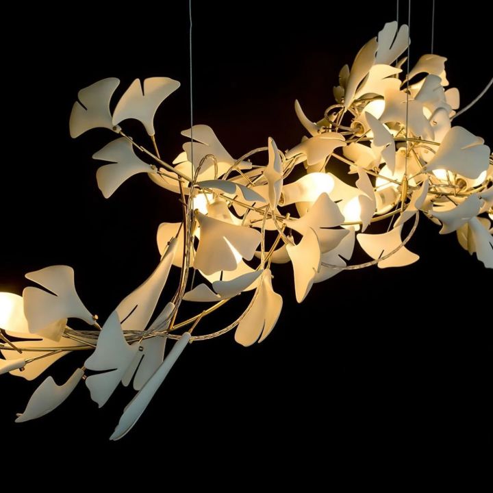 Ceramic Ginkgo Luxury Chandelier Style H - detail 8