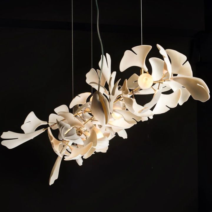 Ceramic Ginkgo Luxury Chandelier Style I - detail 7