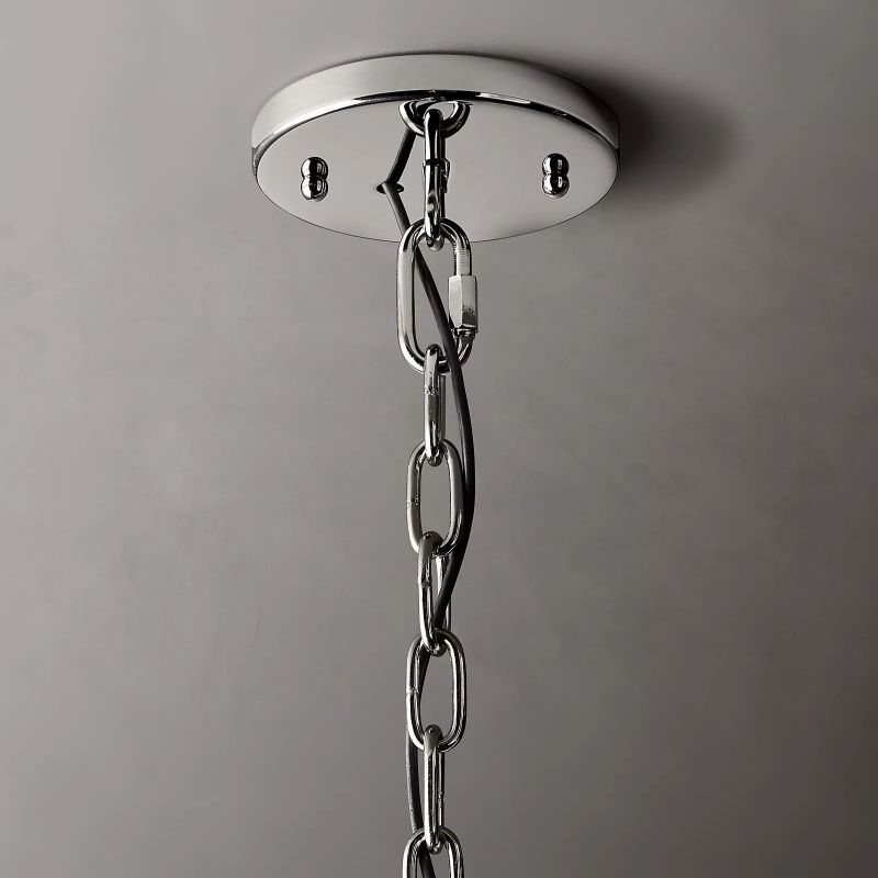 Huxley Calcite Round Chandelier 60" - detail 7
