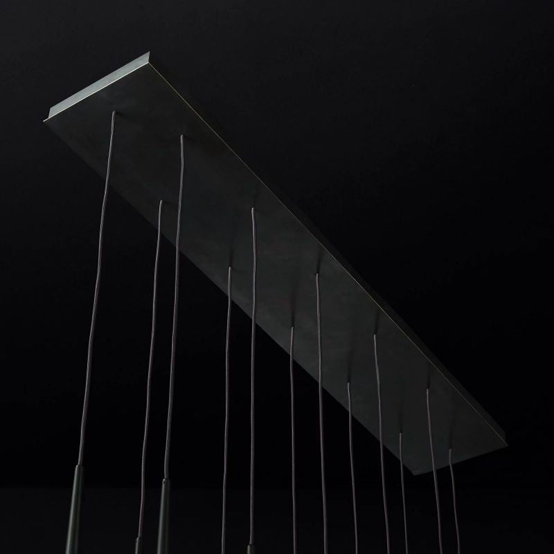 Lucas Modern Linear Chandelier 60" - detail 8