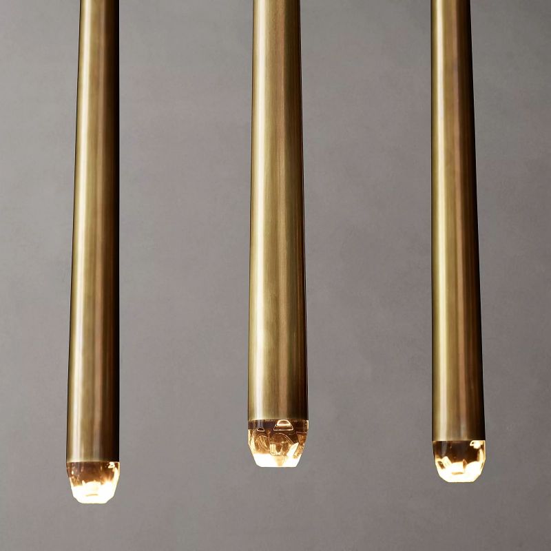 Lucas Modern Linear Chandelier 60" - detail 10