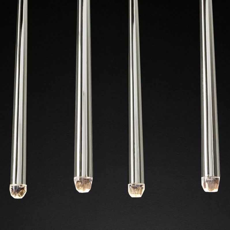 Lucas Modern Linear Chandelier 72" - detail 9
