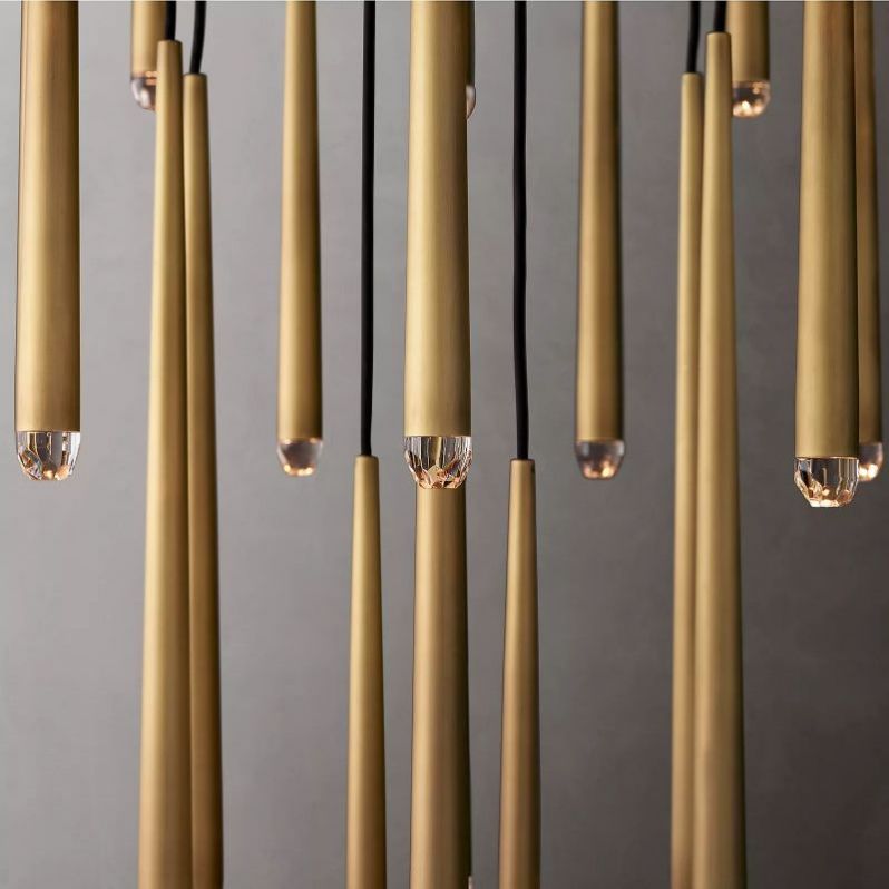 Lucas Modern Round Chandelier 48" - detail 8