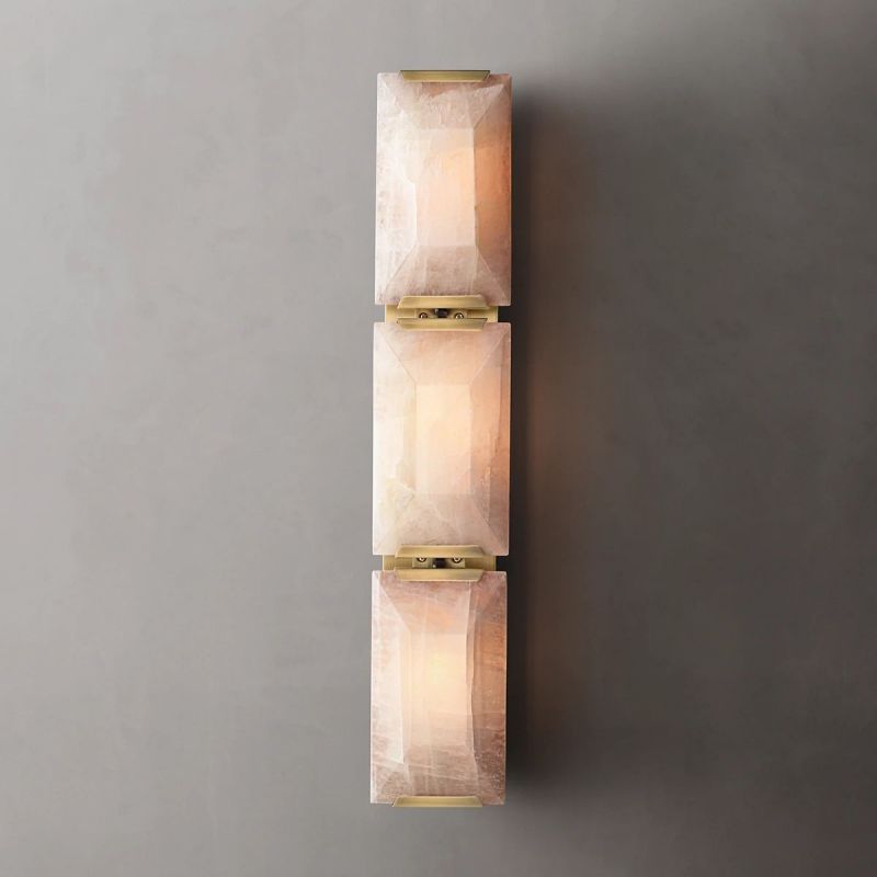 Huxley Calcite Triple Sconce - detail 7