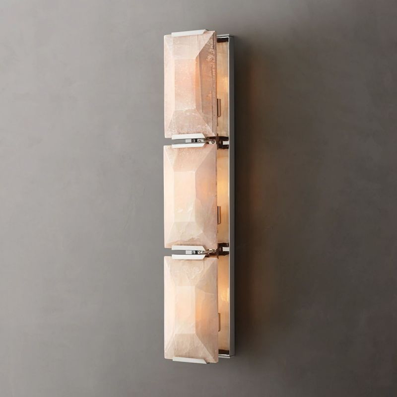 Huxley Calcite Triple Sconce - detail 4