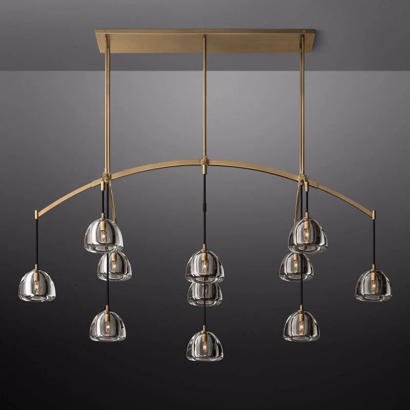 Introduce Hemisphere Linear Chandelier 72'' main view