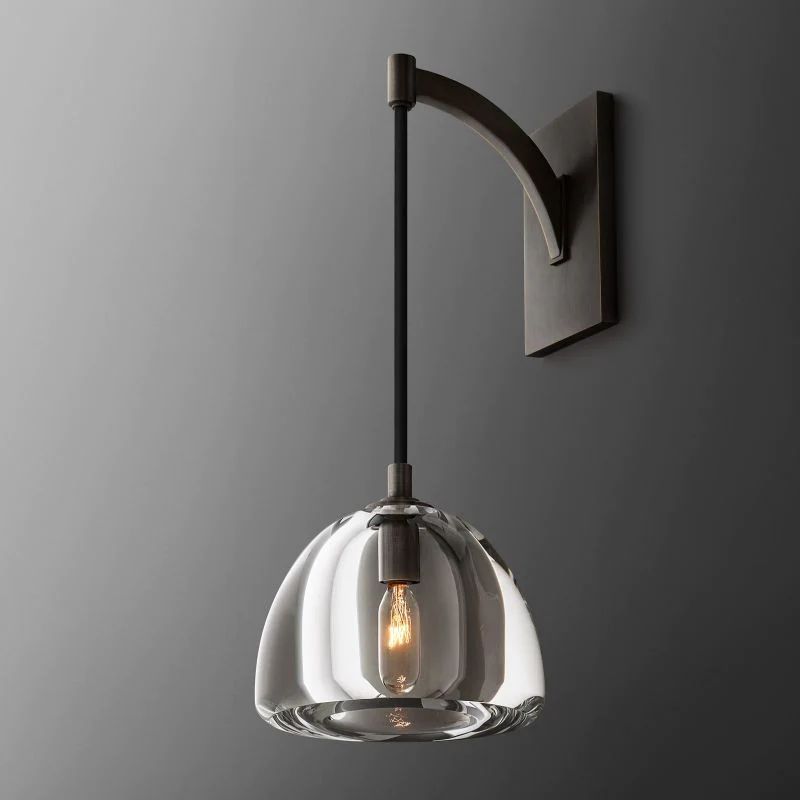 Introduce Hemisphere Sconce front view