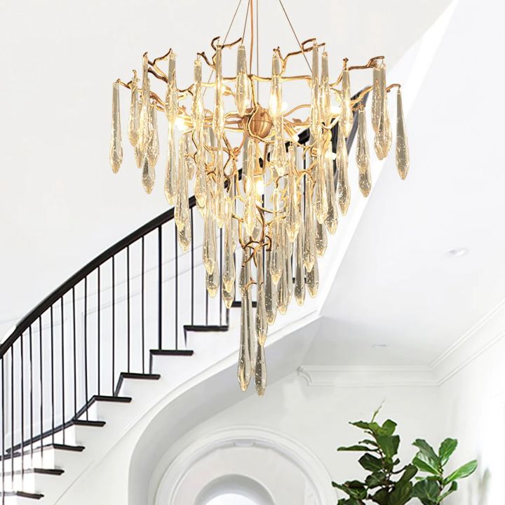 Icicle Crystal Luxury Chandelier - detail 10