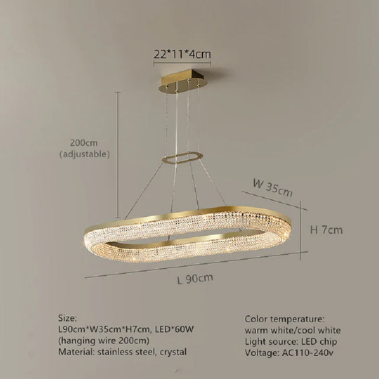 Julian Modern Crystal Dining Room Chandelier - product detail 7