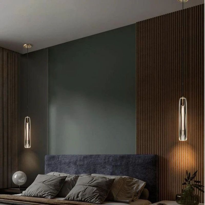 Katina Crystal Pendant Lights detail view