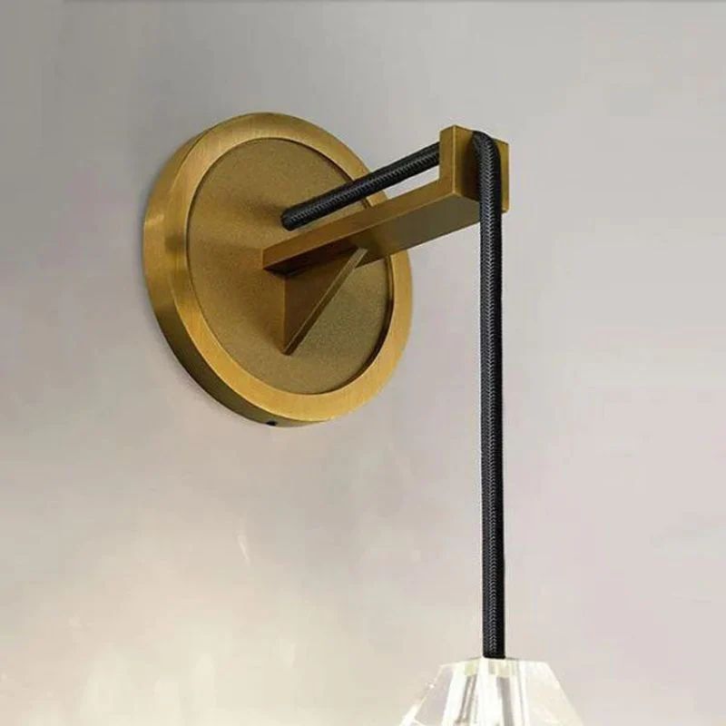 Katina Crystal Wall Sconce detail view