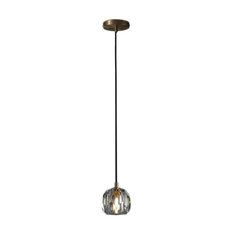Cristal Glass Cord Pendant detail view