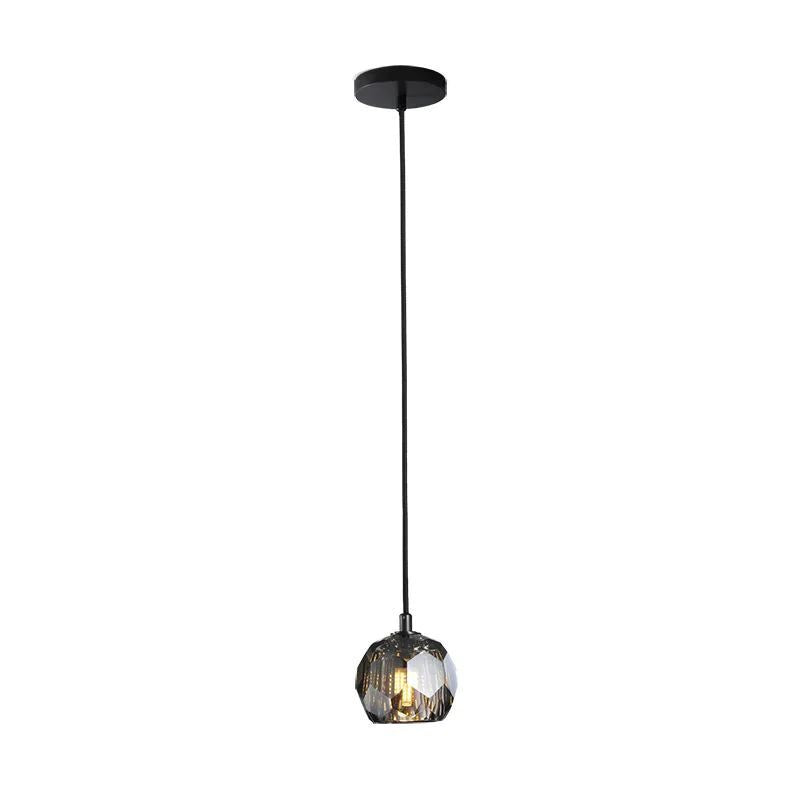 Cristal Glass Cord Pendant detail view