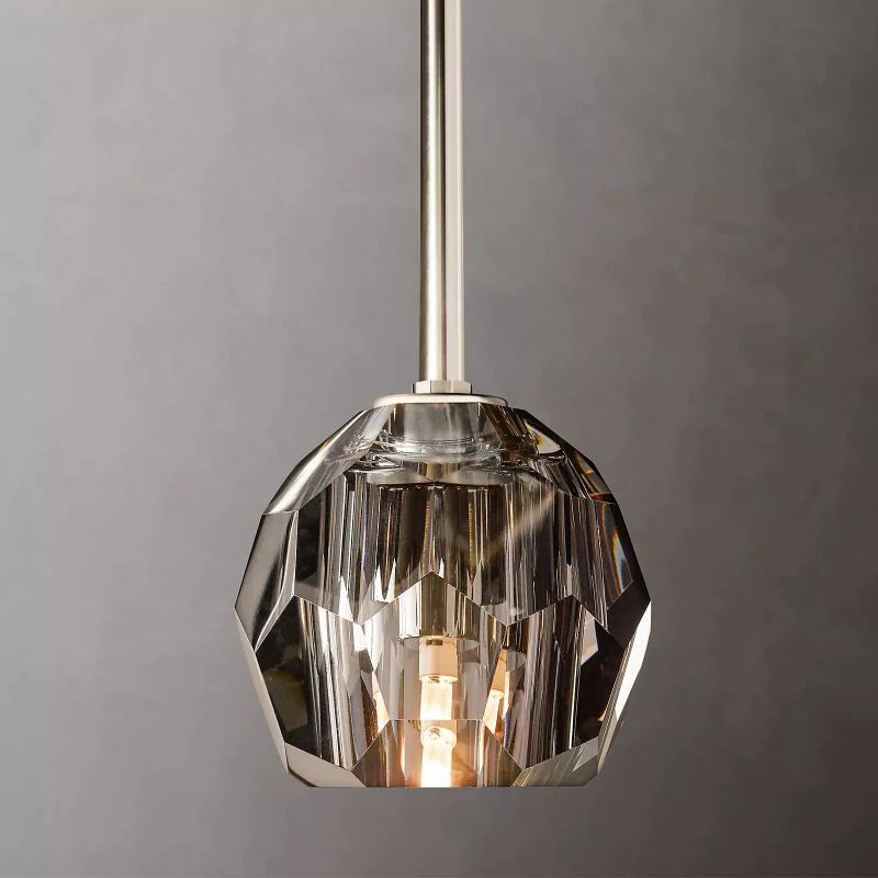 Cristal Glass Rod Pendant detail view