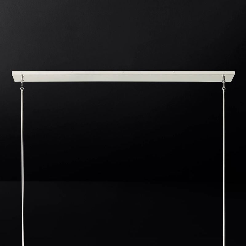 Kuseau Glass Linear Chandelier 60" - detail 9