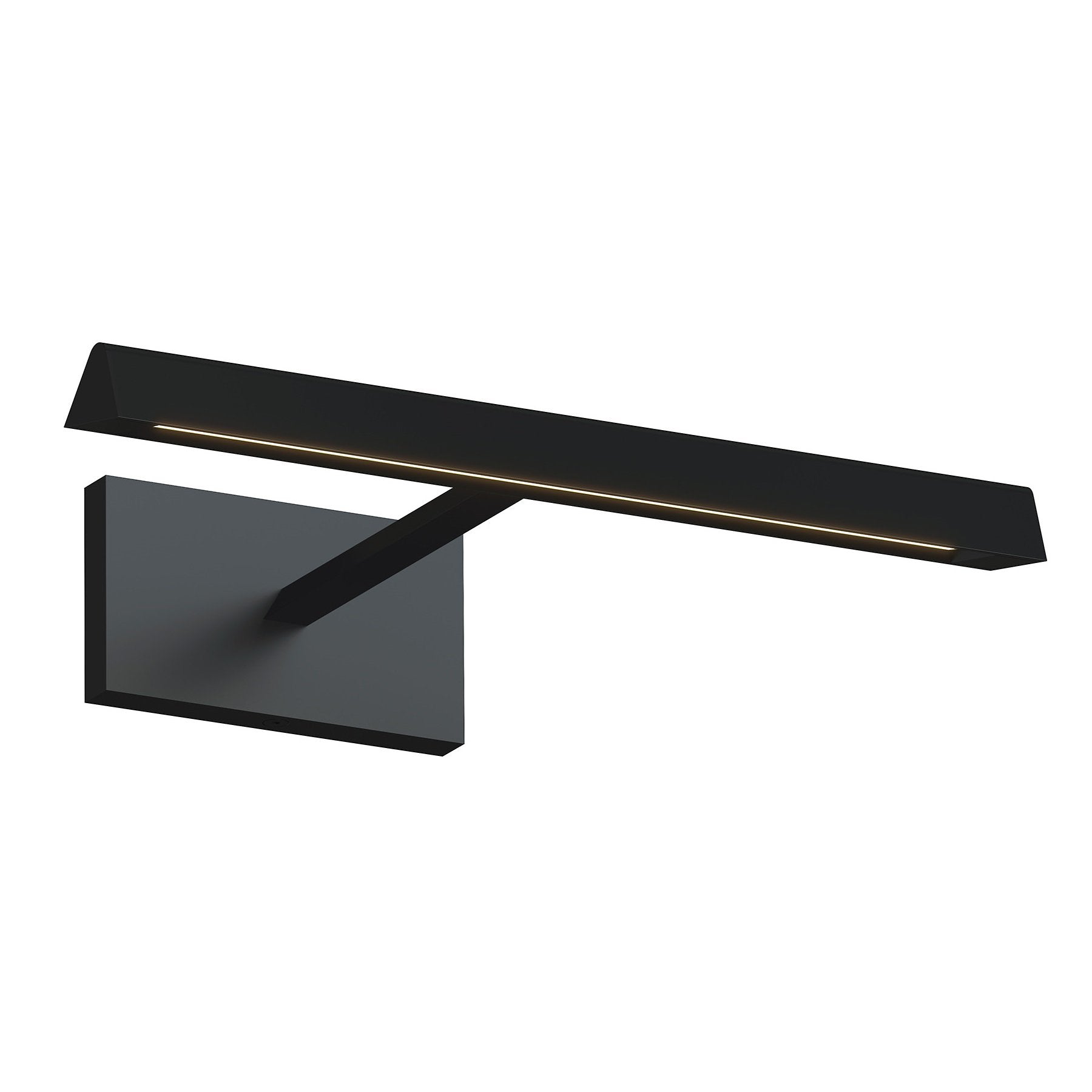 LED Picture Light in brass