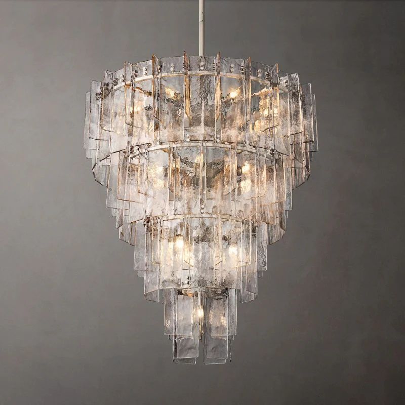 Latica Multi-Layer Round Chandelier 47 inch front view