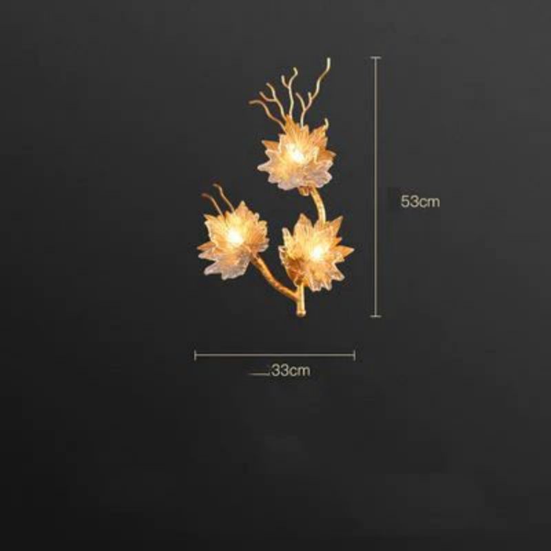 Luminous Maple Wall Sconce front view