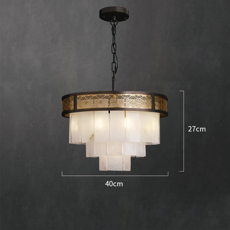 Marble Lorry Multi-layer Classic Chandelier - detail 3