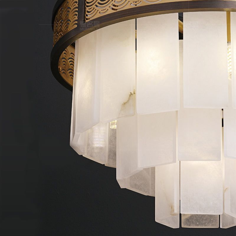 Marble Lorry Multi-layer Classic Chandelier - detail 4