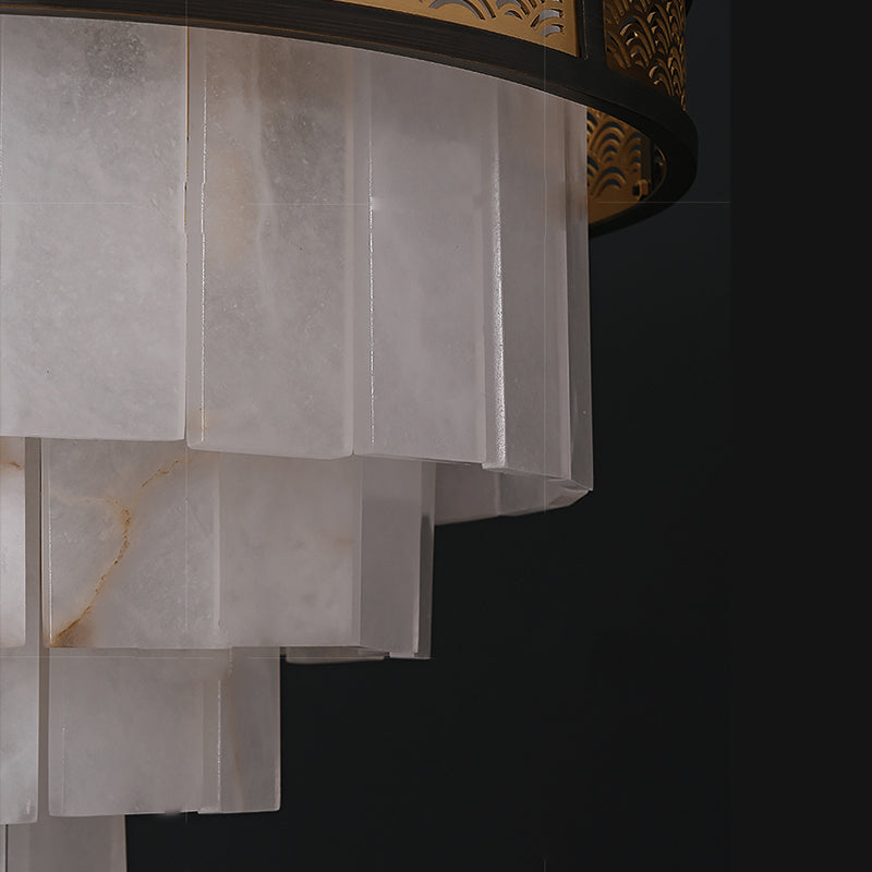 Marble Lorry Multi-layer Classic Chandelier - detail 5