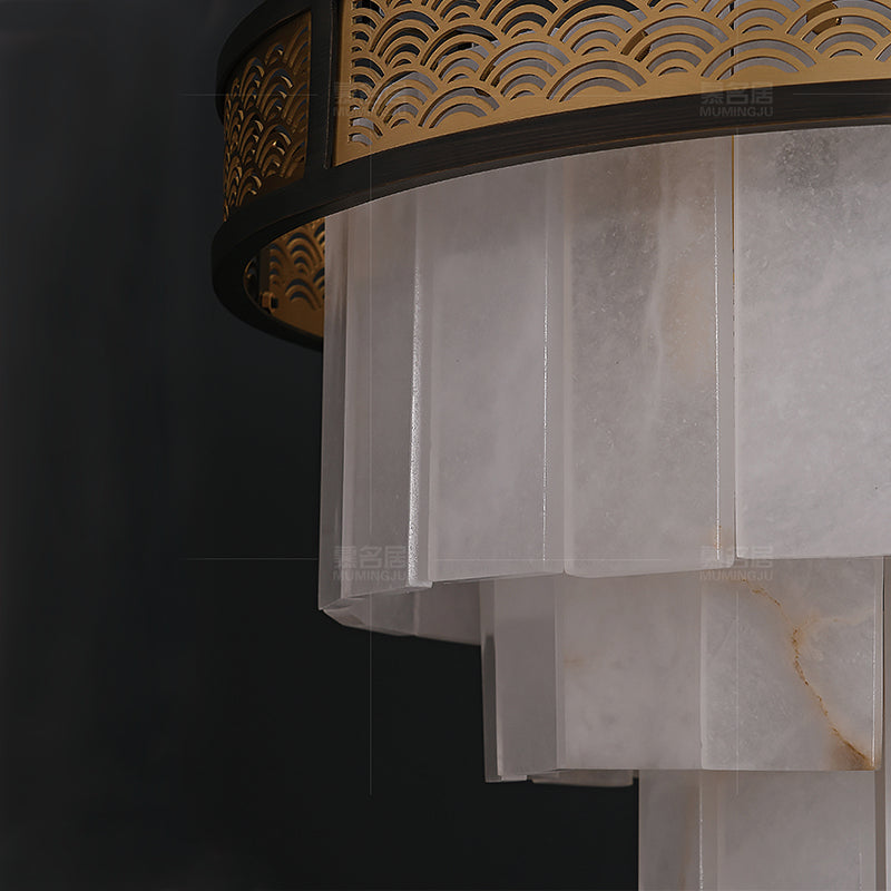 Marble Lorry Multi-layer Classic Chandelier - detail 6