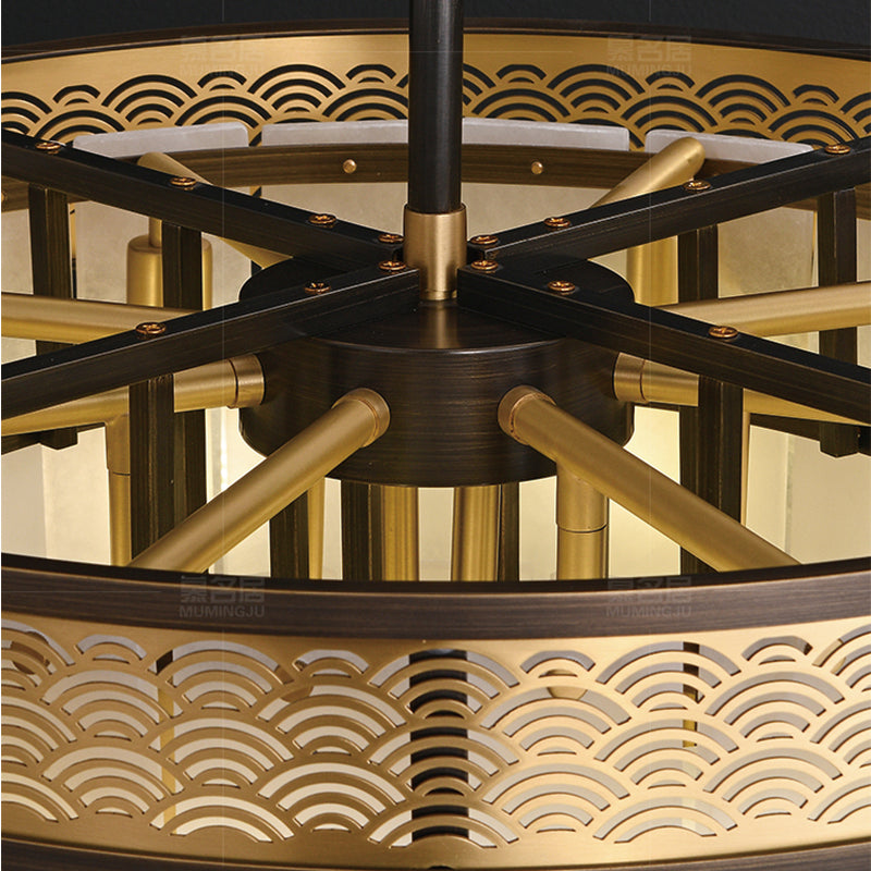 Marble Lorry Multi-layer Classic Chandelier - detail 8