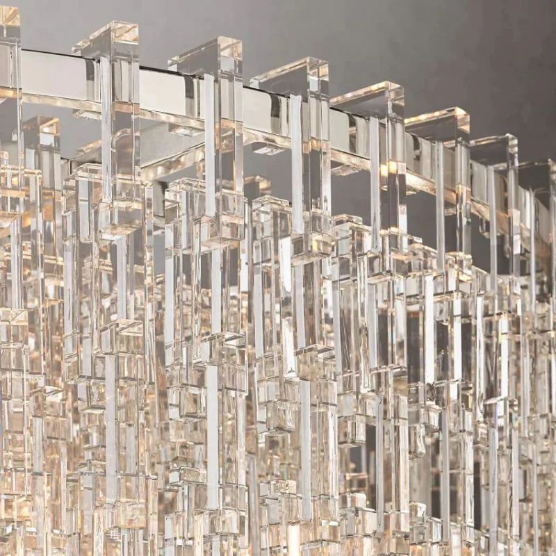 Miranda Round Chandelier 60 inch detail view