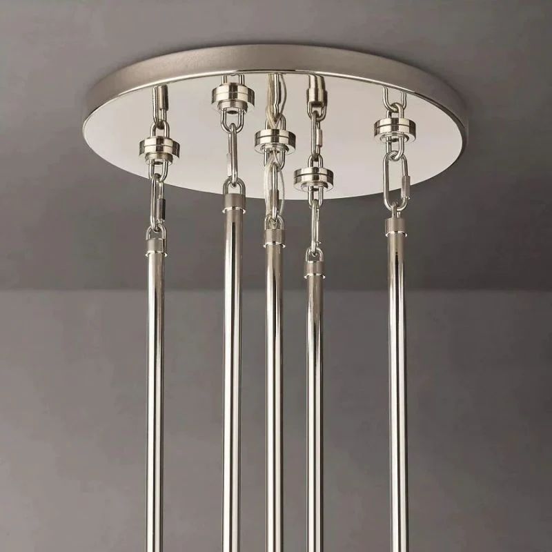 Miranda Round Chandelier 60 inch detail view