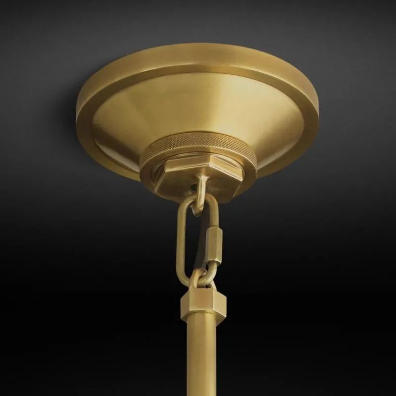Mechanic Glass Cylinder Pendant detail view