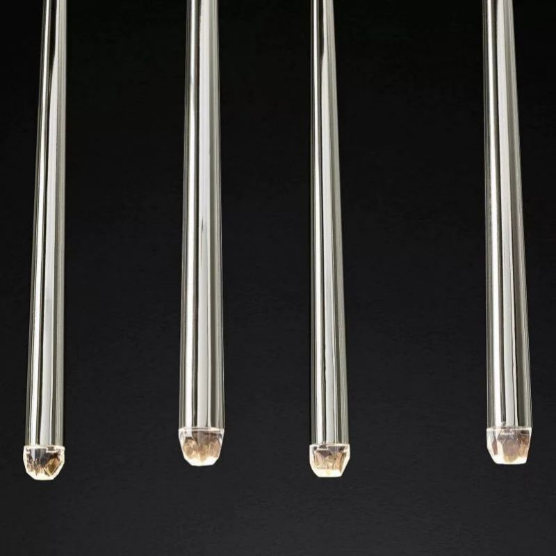 Lucas Modern Linear Chandelier 72 inch detail view