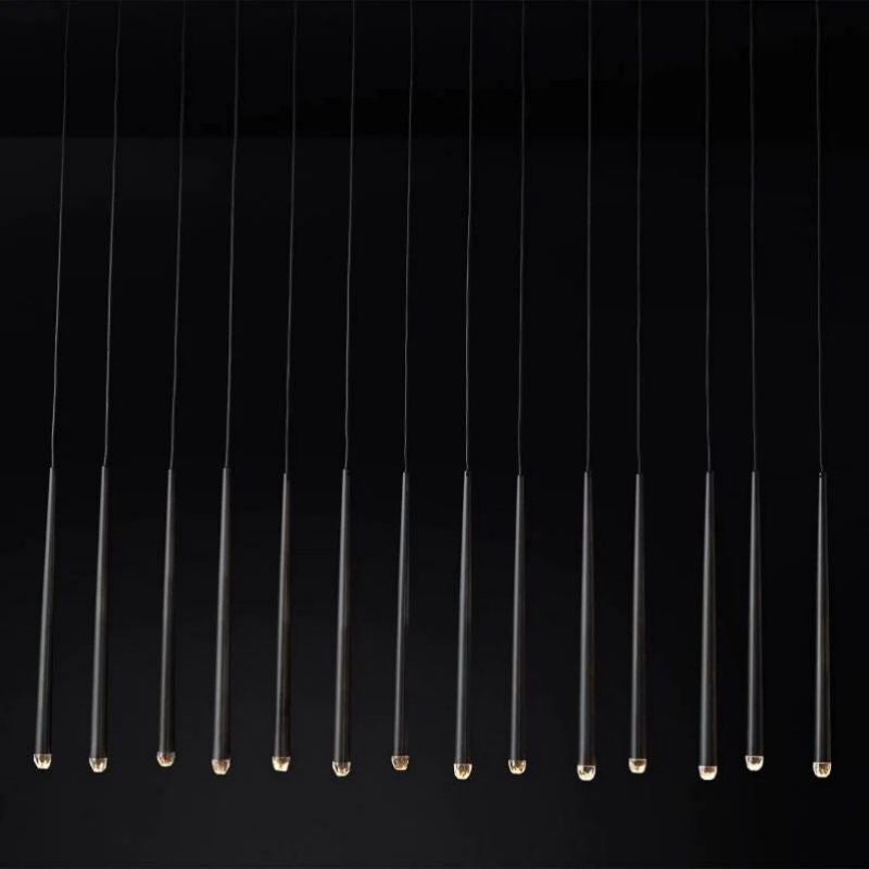 Lucas Modern Linear Chandelier 72 inch front view