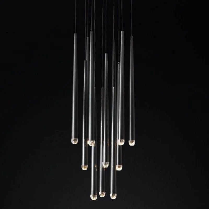 Lucas Modern Round Chandelier 18 inch front view