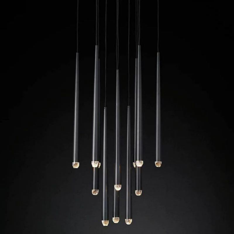 Lucas Modern Round Chandelier 24 inch front view