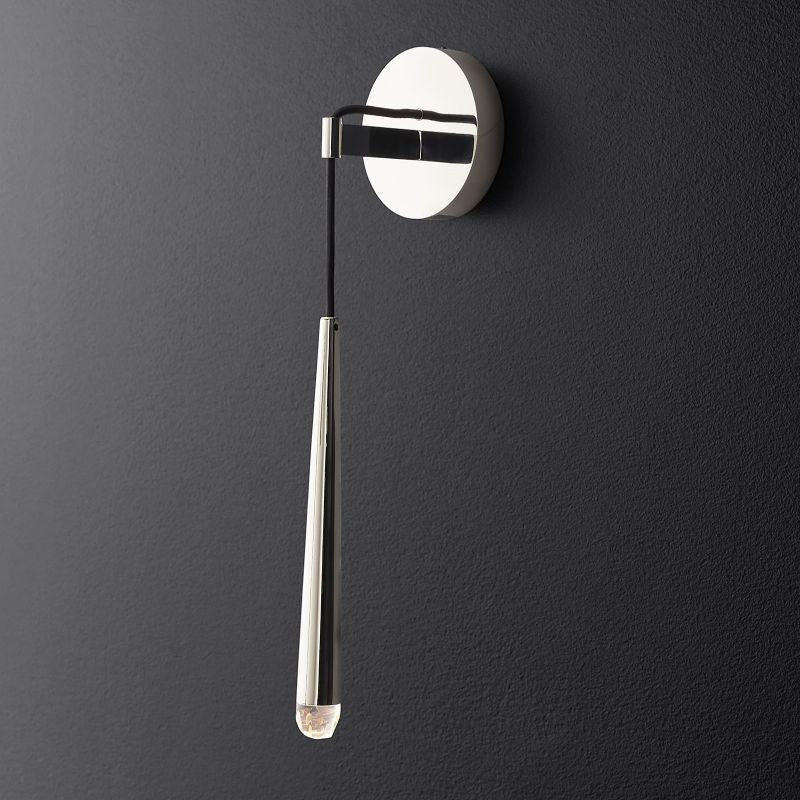 Lucas Modern Short Wall Sconce angled view