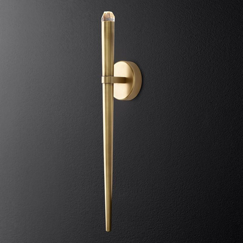 Lucas Modern Torch Wall Sconce main view