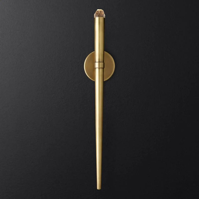 Lucas Modern Torch Wall Sconce detail view