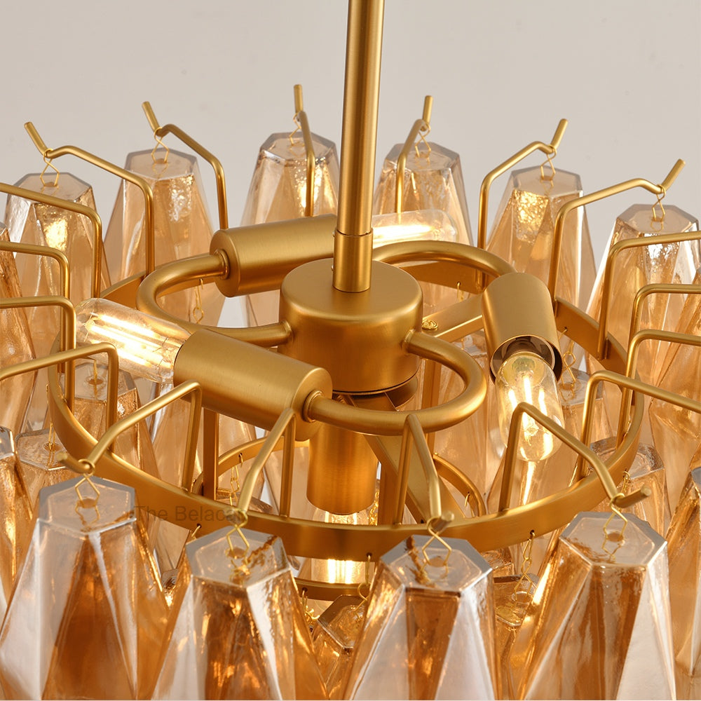 Modern Chara Round Chandelier 20" - detail 11