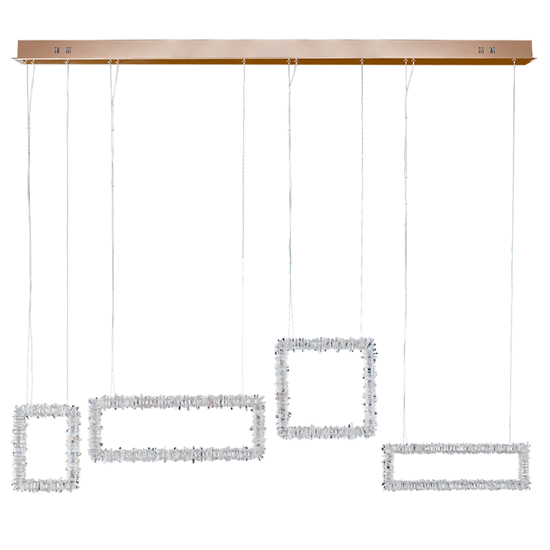 Modern Rock Crystal Dining Room Chandelier - product detail 4