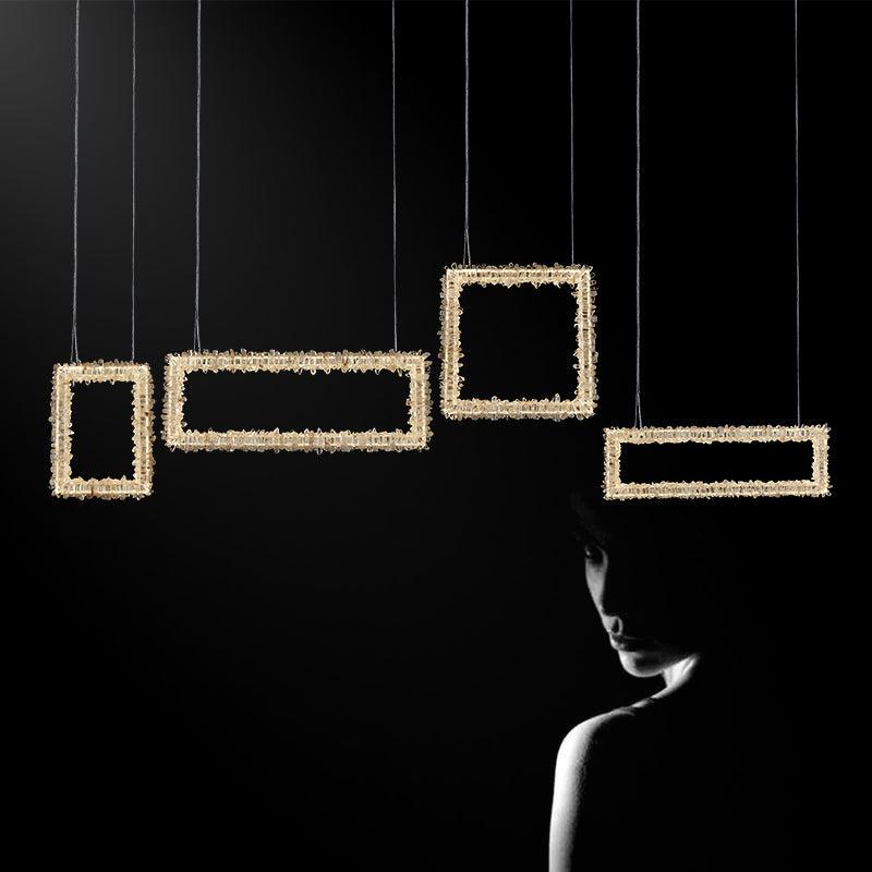 Modern Rock Crystal Dining Room Chandelier - product detail 5
