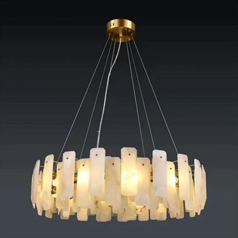 Moira Alabaster Round Chandelier - product detail 3
