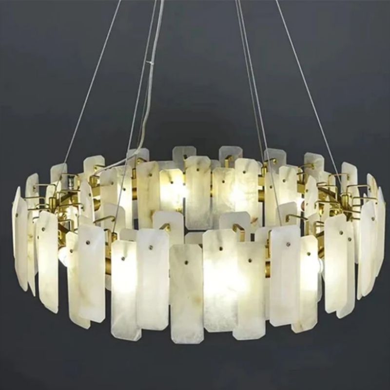 Moira Alabaster Round Chandelier - product detail 5