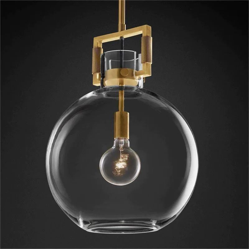 Mechanic Globe Pendant detail view